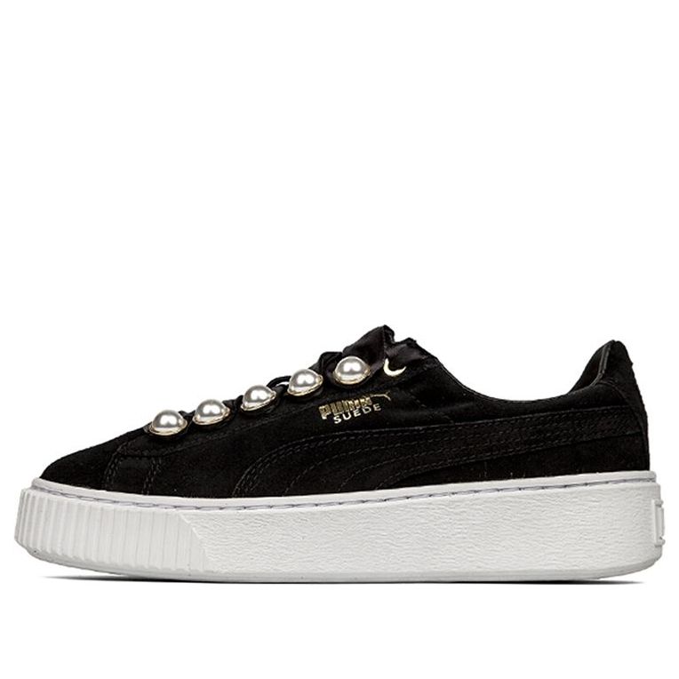 Tenisky a topánky Puma Suede Platform Bling Čierna | 366688-01, 0