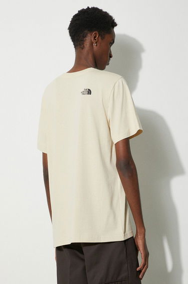 Tričko The North Face Simple Dome T-Shirt Béžová | NF0A87NG3X41, 2