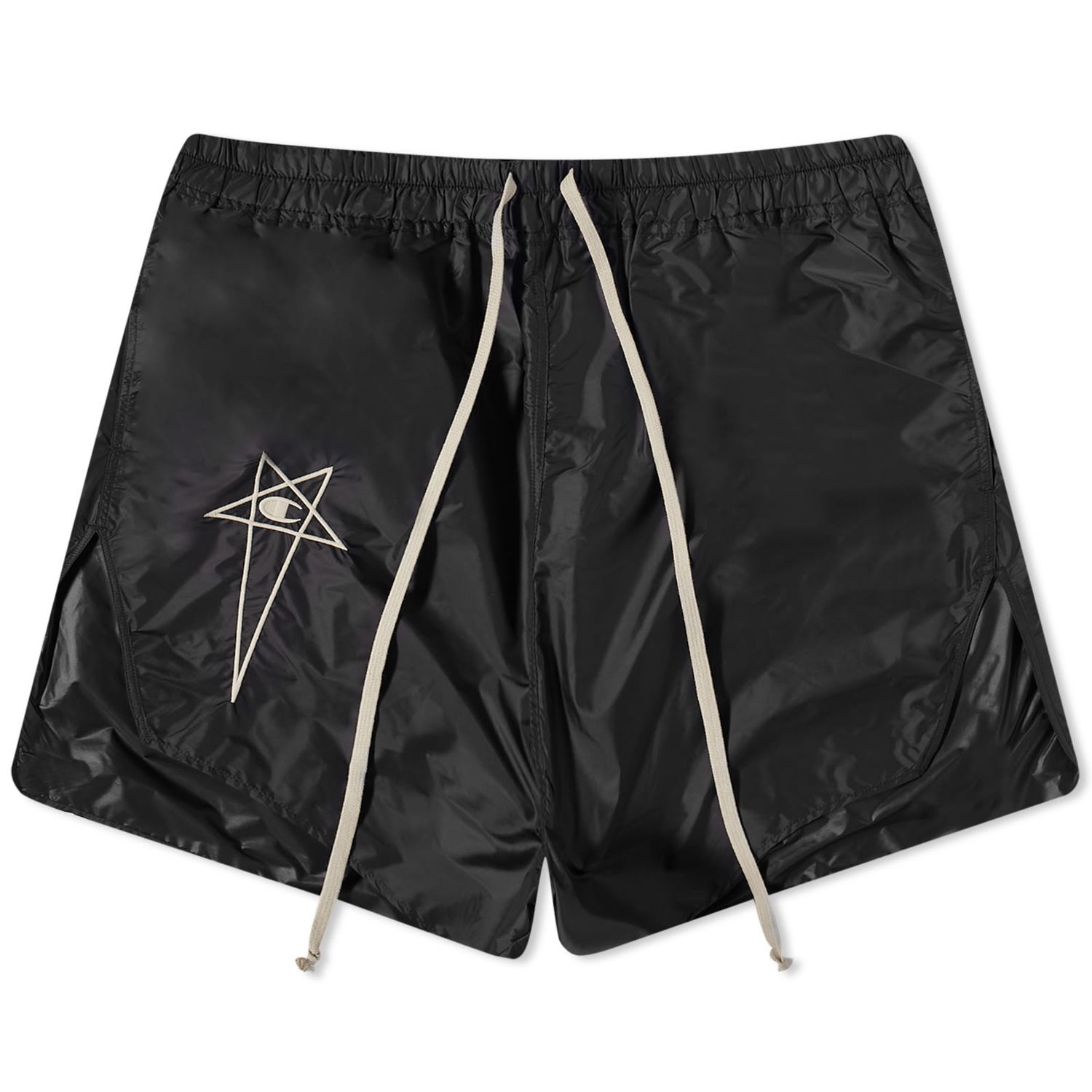 Šortky Rick Owens x Champion Dolphin Shorts Čierna | CM02C9235-CHNY-09, 0