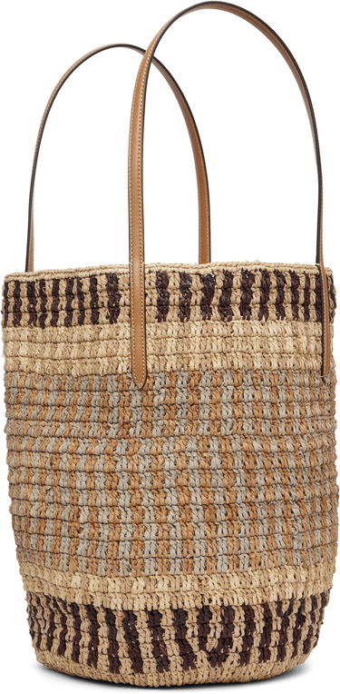 Tote bag Valentino Garavani VLogo Signature Studded Raffia Bucket Bag Rôznofarebný | 7W2B0R37CFS, 2