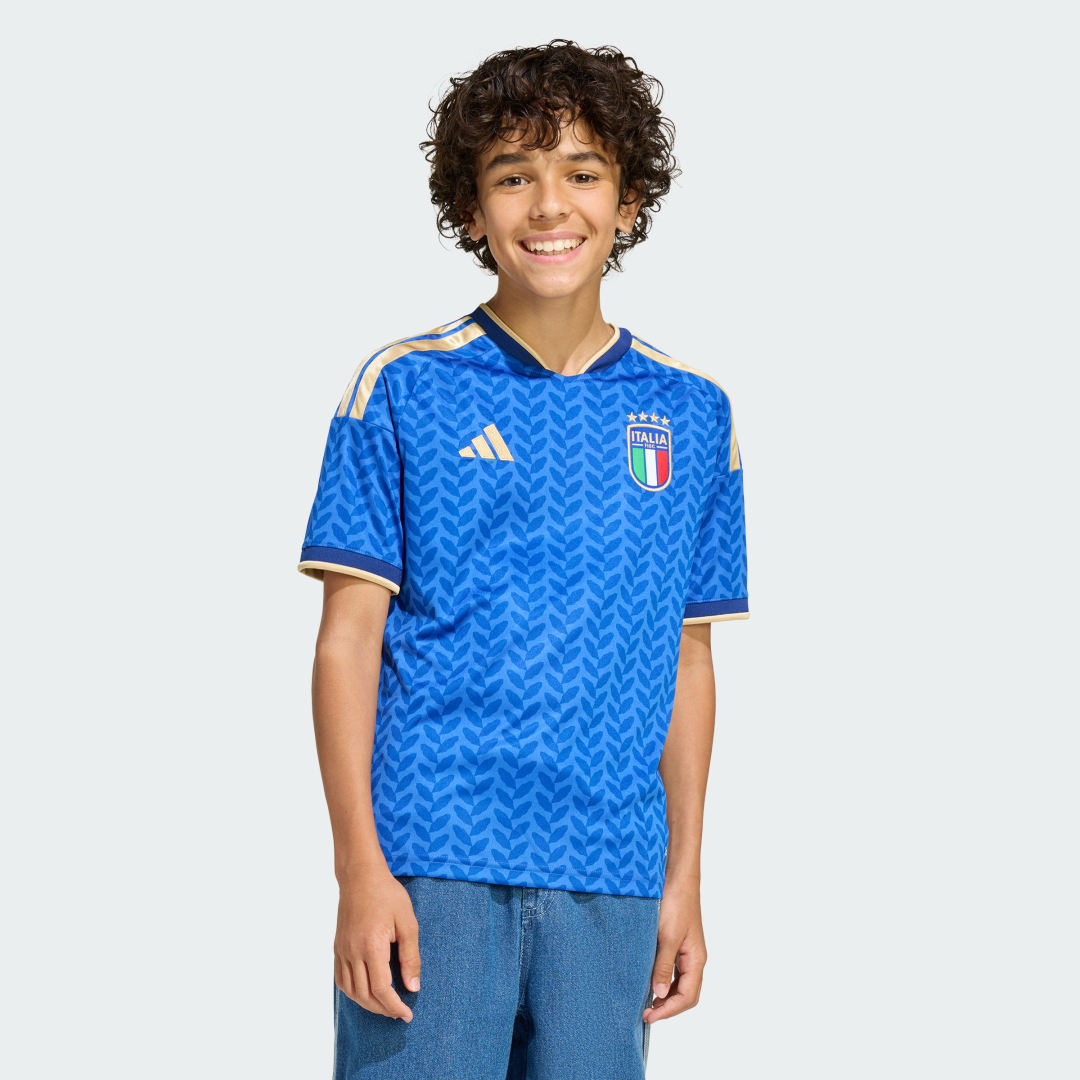 Dres adidas Performance Italy Youth Home Jersey Modrá | JY7585, 0