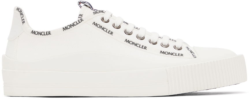 Tenisky a topánky Moncler Off-White Canvas Glissiere Biela | 4M738 - 40 - 02SS9, 0