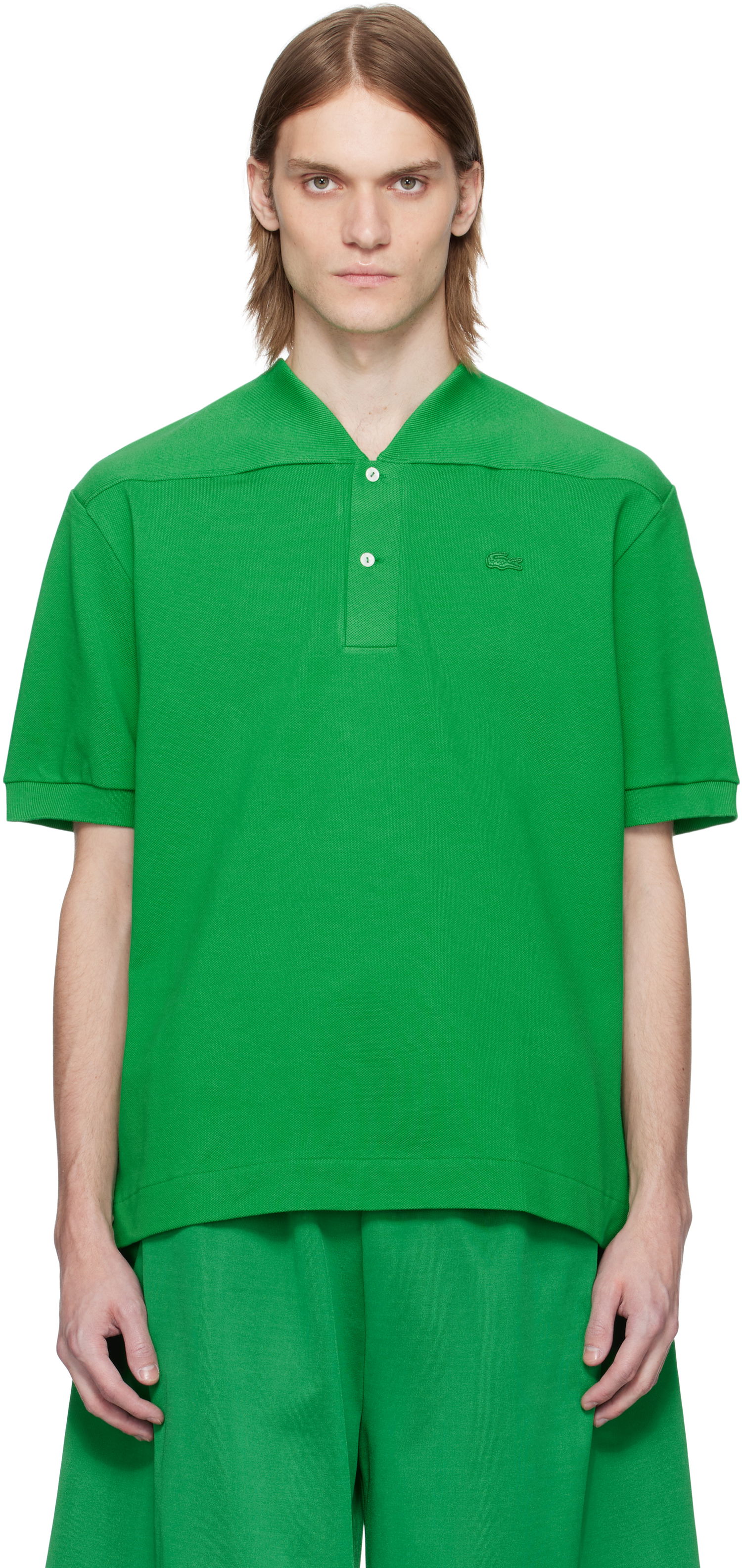 Polo tričko Lacoste Lacoste Runway Classic Fit Polo Zelené | PH6738, 0