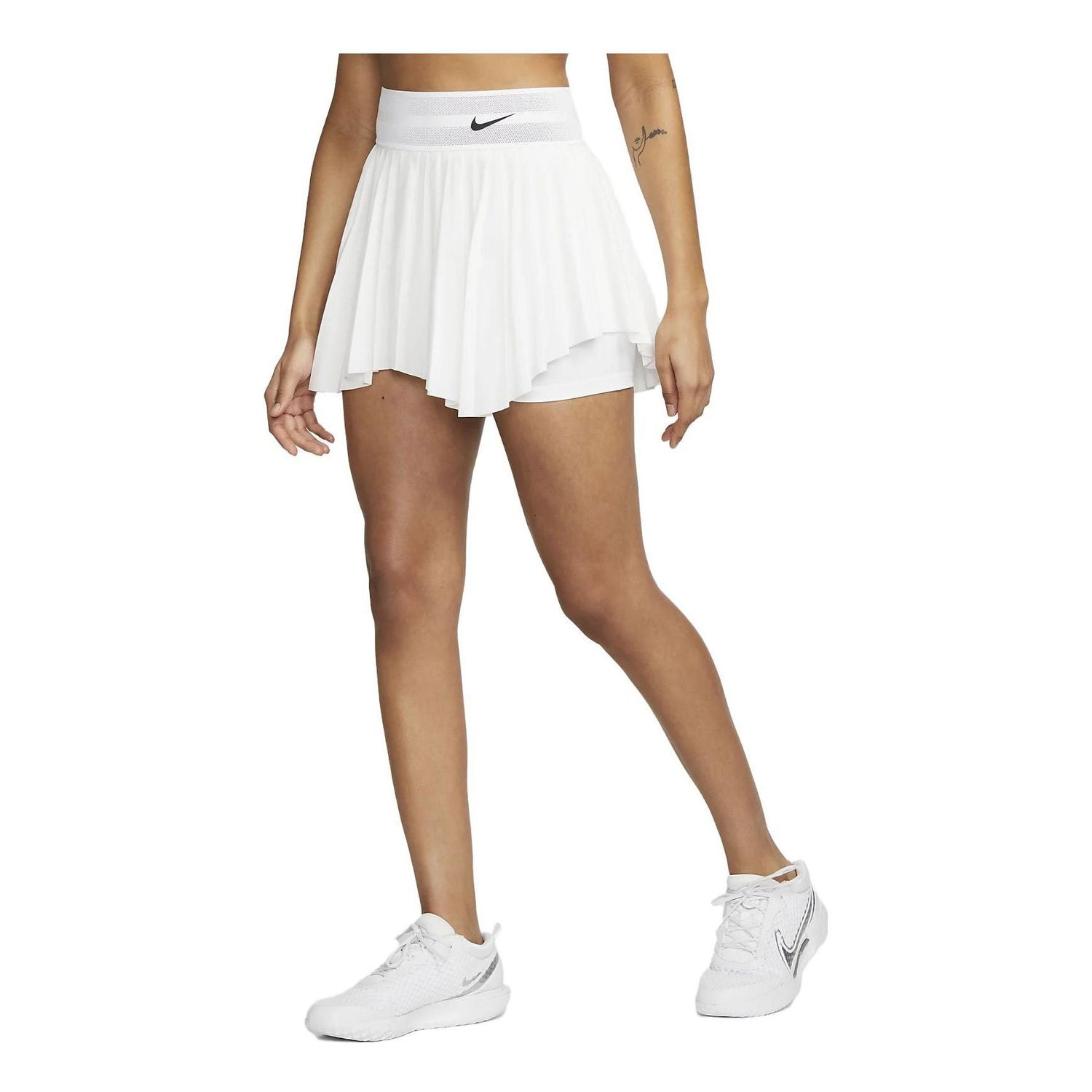 Sukňa Nike Court Dri-FIT Slam Tennis Skirt Biela | DV3043-100, 0