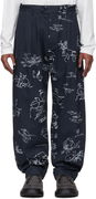 Engineered Garments Carlyle Print Trousers