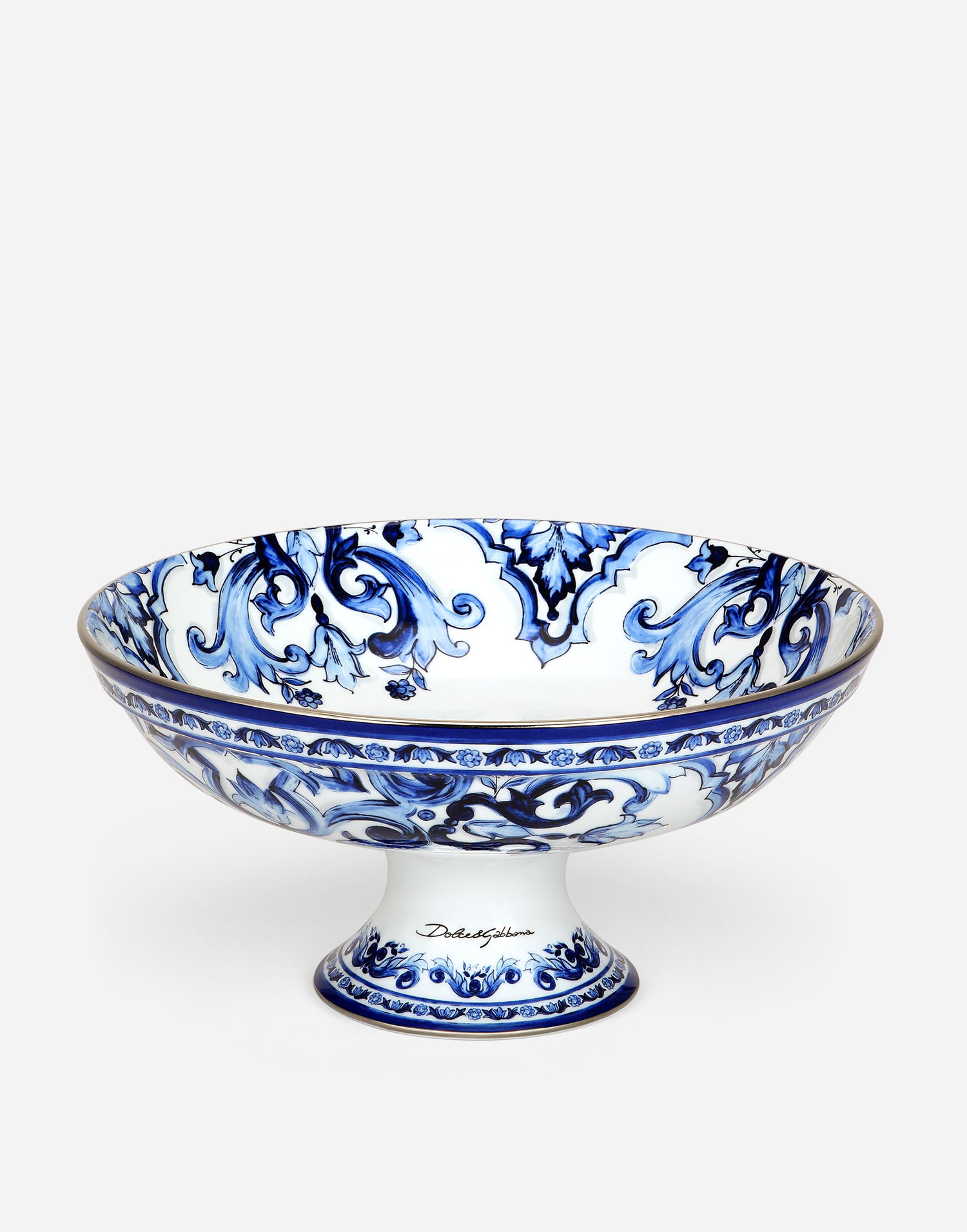 Home decor Dolce & Gabbana Porcelain Fruit Bowl Rôznofarebný | TCC193TCAMTUB005, 1