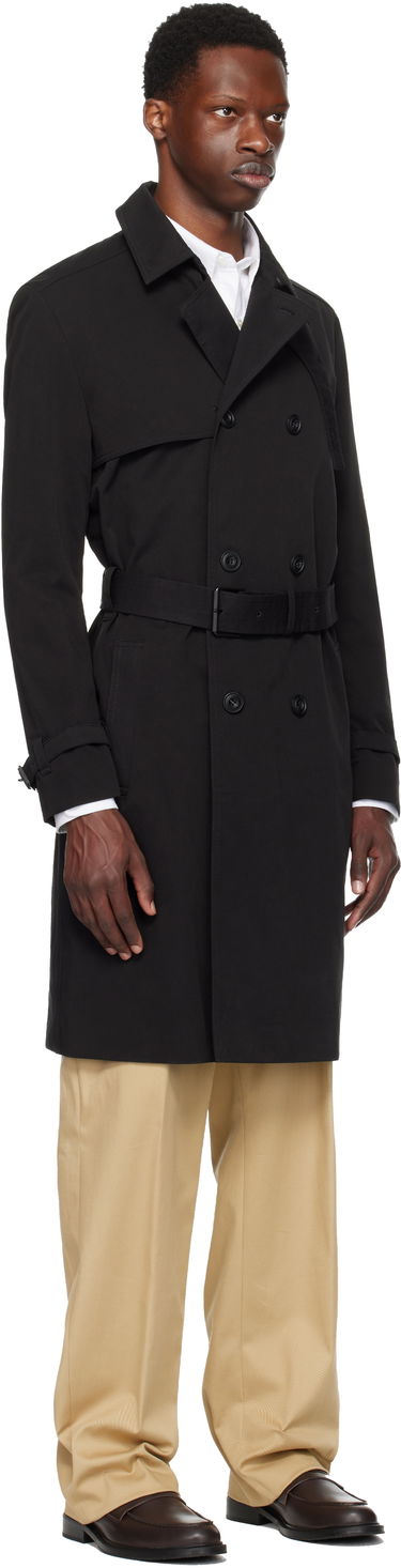 Trenčkot BOSS Hugo Double-Breasted Trench Coat Béžová | 50535072, 1