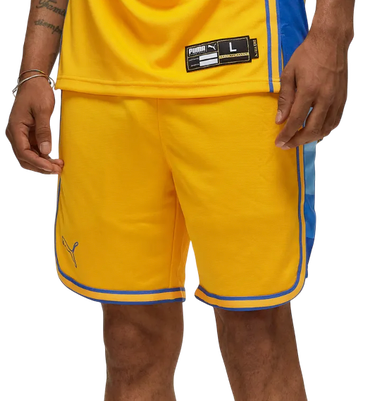 Šortky Puma Maccabi Tel Aviv Basketball Game Shorts Žltá | 677963_02, 2