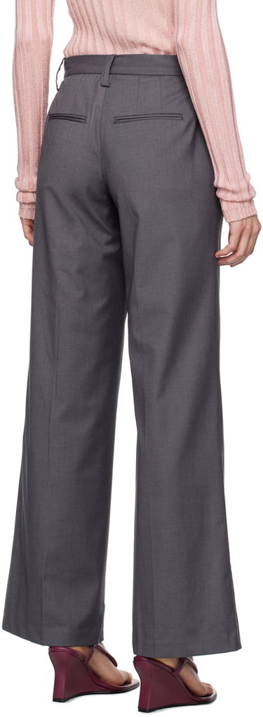 Nohavice GUIZIO Guizio Athalia Wide-Leg Trousers Šedá | P24205W103, 2