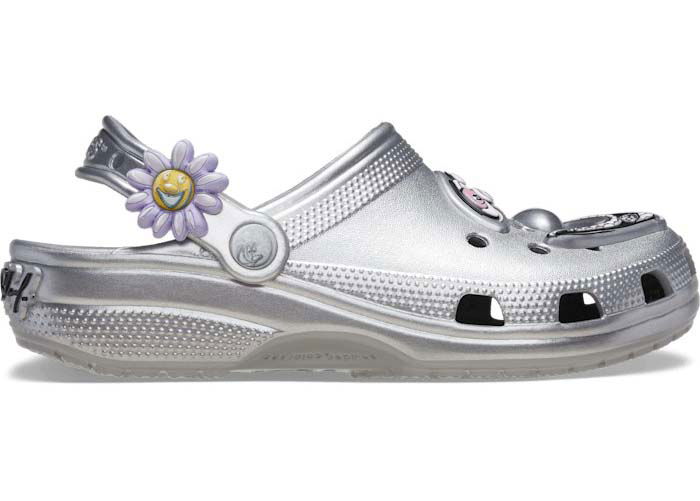 Tenisky a topánky Crocs Kenny Scharf x Classic Clog Silver Metalická | 209487, 0