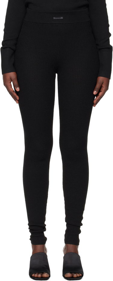 Legíny Fear of God Fear of God ESSENTIALS Holiday Waffle Leggings Čierna | 192HO257271FW, 0