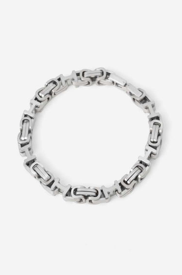 Náramok HELIOT EMIL Silver Chain Bracelet Metalická | HE.21.011.SLV11, 0