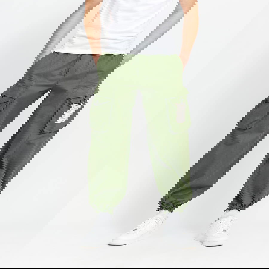 Cargo nohavice PREACH Cotton Baggy Pants Zelené | 2061076450, 0