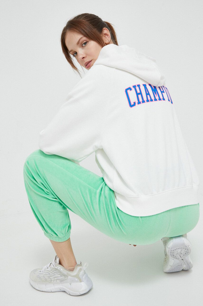 Mikina Champion Hoodie Biela | 116080, 0