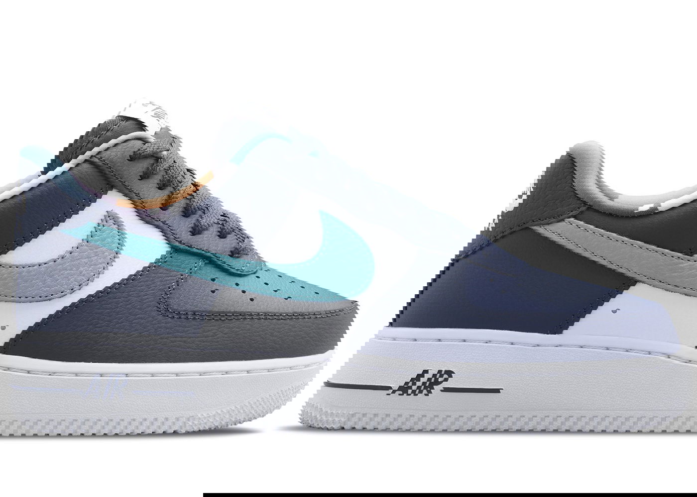 Tenisky a topánky Nike Air Force 1 Low '07 LV8 EMB Thunder Blue Washed Teal Modrá | DM0109-400, 0