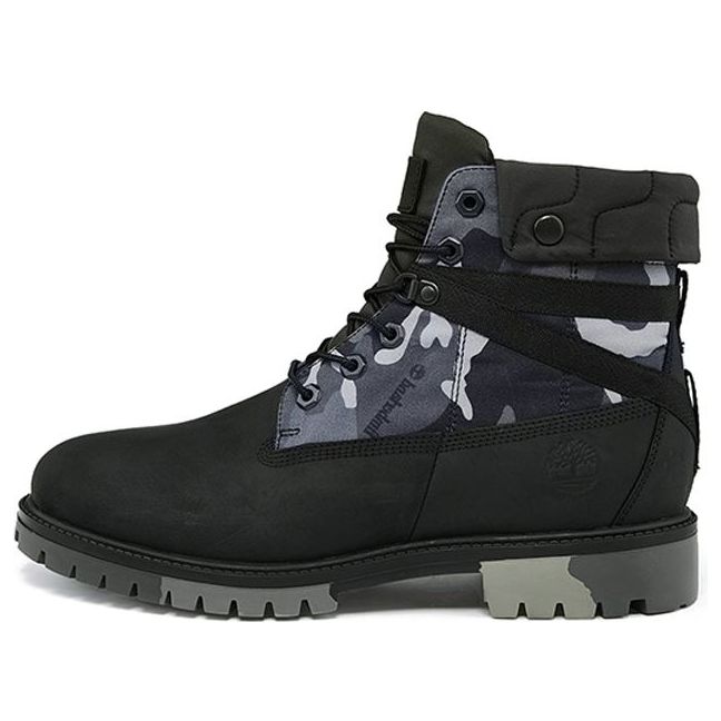 Tenisky a topánky Timberland Heritage EK+ Waterproof Boots Čierna | A29P7W