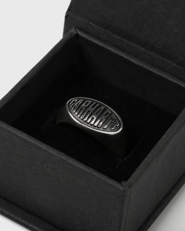 Prsteň Carhartt WIP Silver Signet Ring Metalická | I034754-95.XX, 3