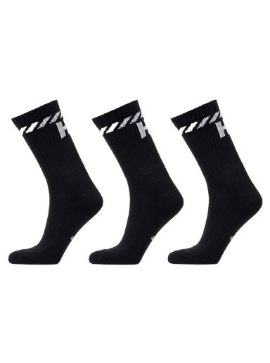 Ponožky Helly Hansen Cotton Sport Sock 3-Pack Čierna | 67479-990