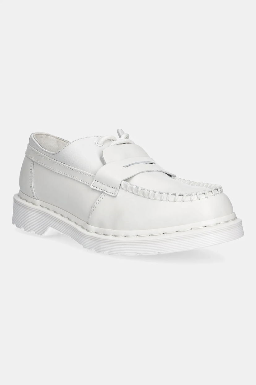 Tenisky a topánky Maison Margiela MM6 Maison Margiela x Dr. Martens Platform Loafers Biela | S66WR0029.P8031.HB009