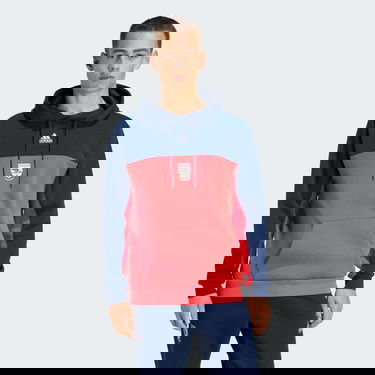 Mikina adidas Performance Arsenal 92-94 Colorblock Hoodie with Pouch Pocket Rôznofarebný | KE3910, 0