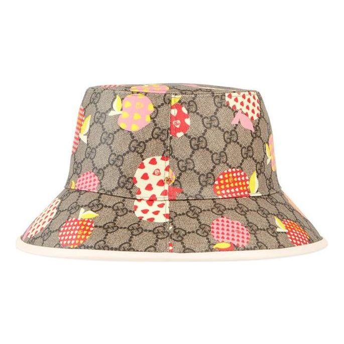 Klobúk Gucci Apples Print Bucket Hat Béžová | 663388-3HAED-8477, 0