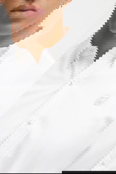 Košeľa AAPE by A Bathing Ape AAPE Now Cotton Regular Button-Down Shirt Biela | AAPSTM8539XXP, 3