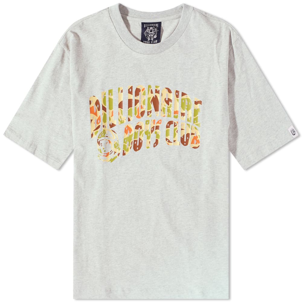 Tričko BILLIONAIRE BOYS CLUB Camo Arch Logo Tee Šedá | B22435-HG, 0