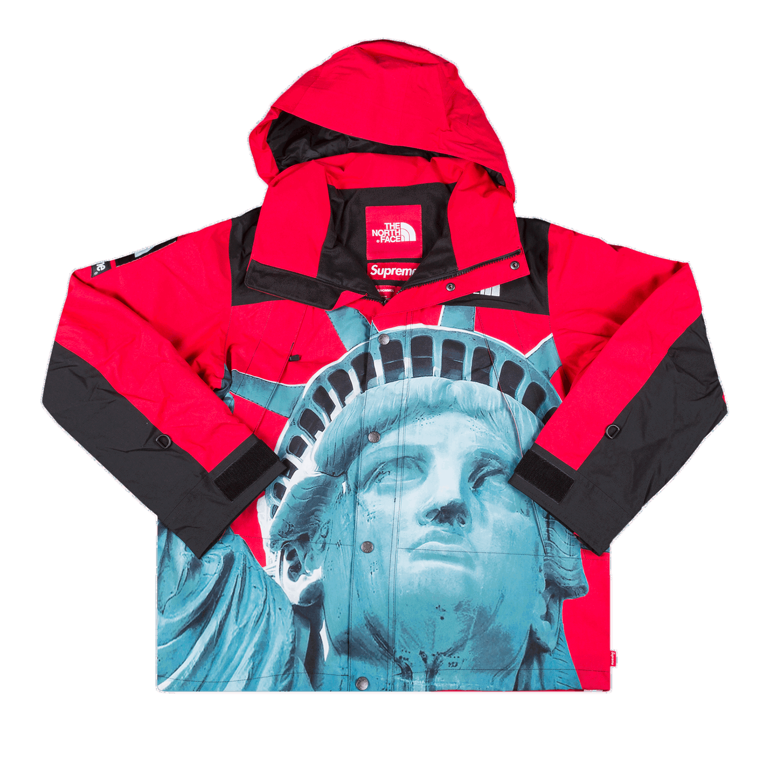 Bunda Supreme The North Face x Statue Of Liberty Mountain Jacket Červená | FW19J3 RED, 0