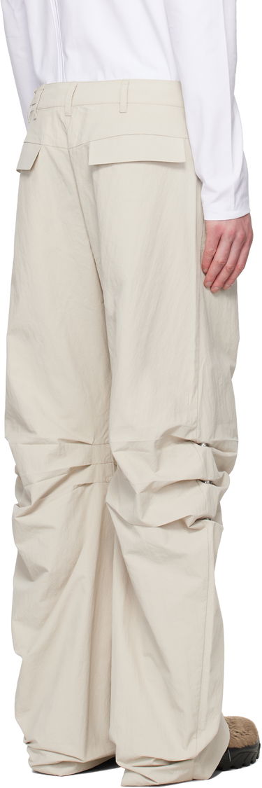 Nohavice HELIOT EMIL HELIOT EMIL Ferro Gathered Trousers Béžová | SS25_M_10_193_ST18, 2