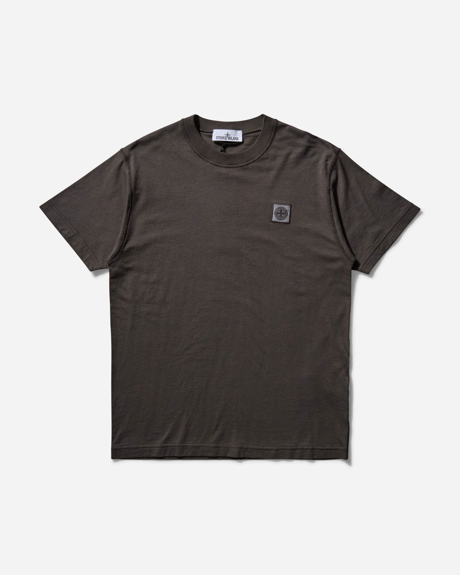 Tričko Stone Island Garment Dyed Logo T-Shirt Hnedá | K1S15-2100237-S0057 V0065, 0