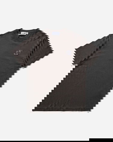 Tričko Stone Island Garment Dyed Logo T-Shirt Hnedá | K1S15-2100237-S0057 V0065, 0
