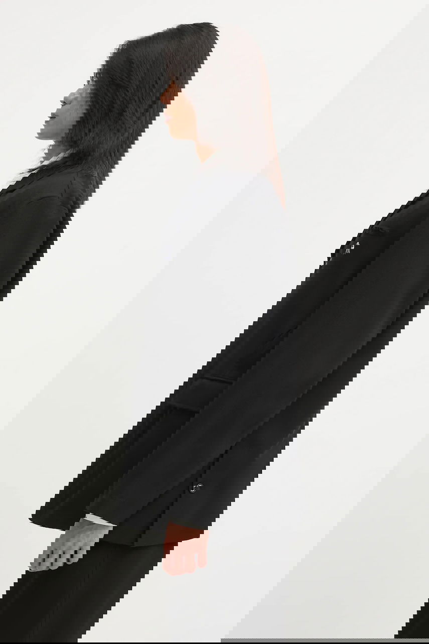 Bunda UNDERCOVER Embroidered Detail Wool Blazer Čierna | US2E4192, 1