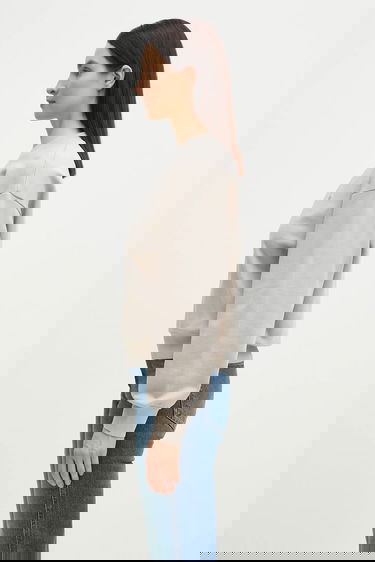 Mikina Carhartt WIP Casey Plain Sweatshirt Béžová | I032643.2RTXX, 1