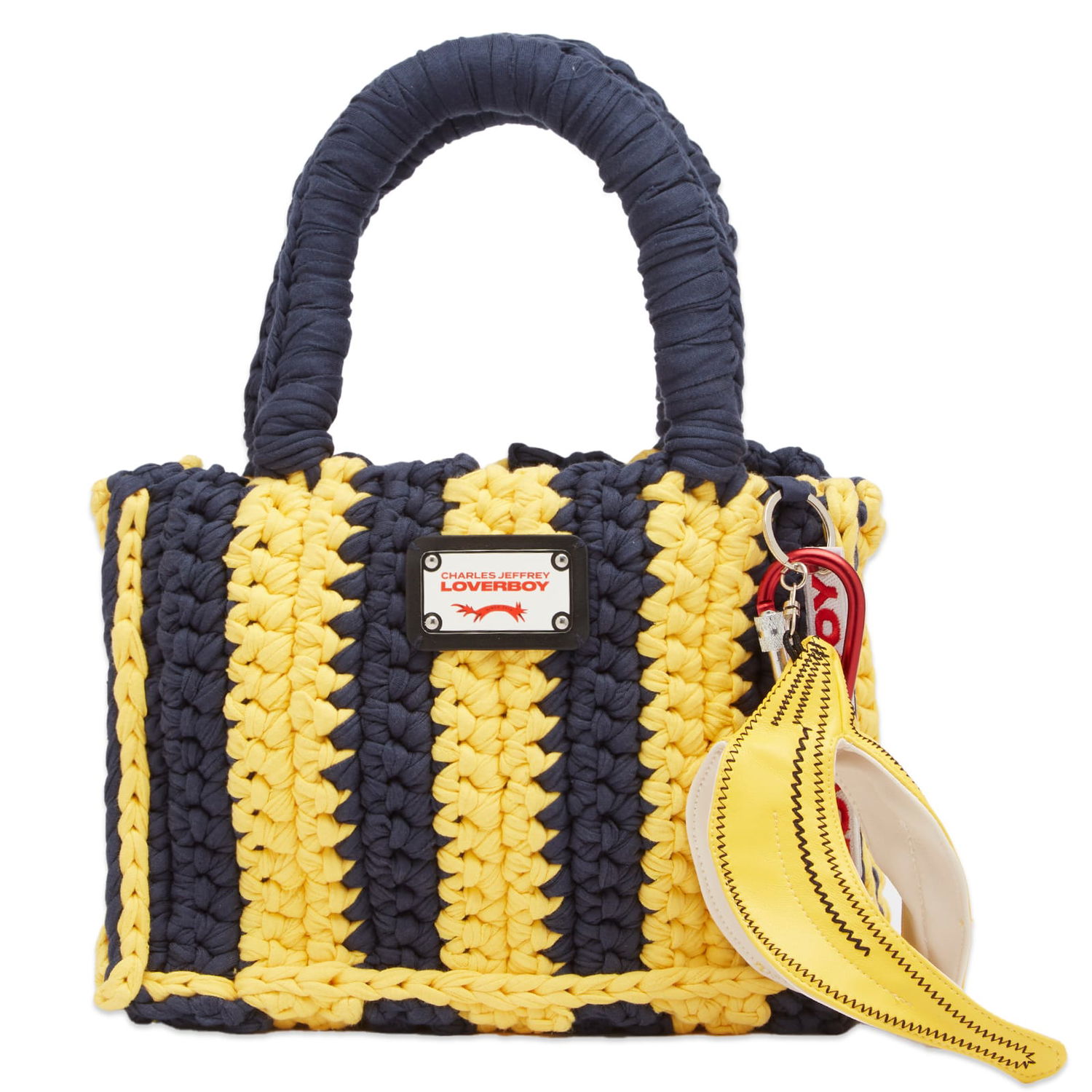 Tote bag Charles Jeffrey Loverboy Charles Jeffrey Loverboy Knitted Bucket Bag Rôznofarebný | 054120203, 1