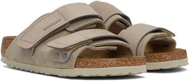 Tenisky a topánky Birkenstock Uji Narrow Suede Sandals Béžová | 1025695, 3