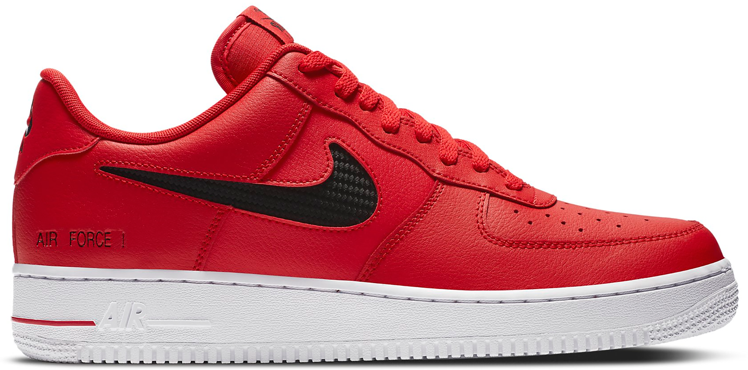 Tenisky a topánky Nike Air Force 1 Low "Cut Out Swoosh" Červená | CZ7377-600, 0