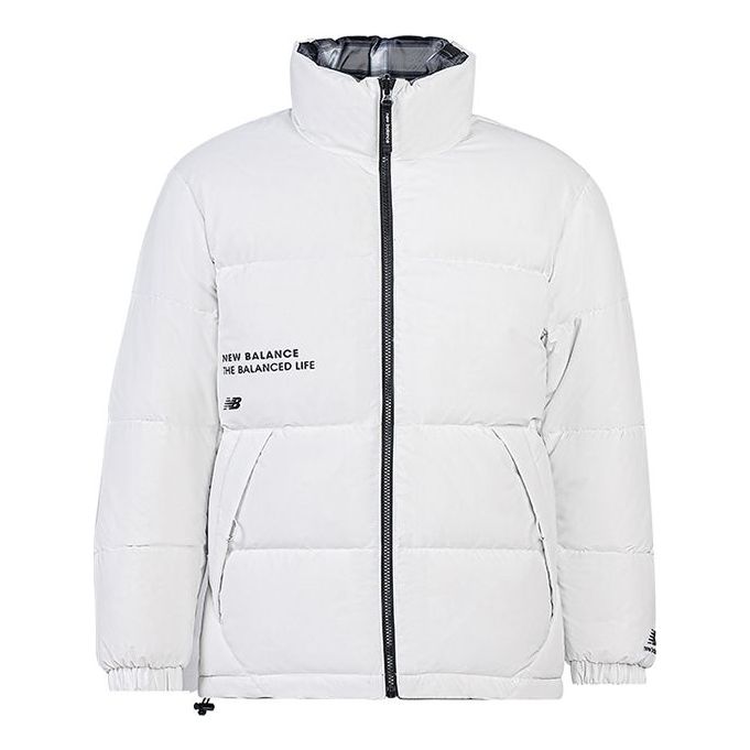 Prešívaná bunda New Balance Windproof Down Jacket Šedá | 5PC44273-IV, 0