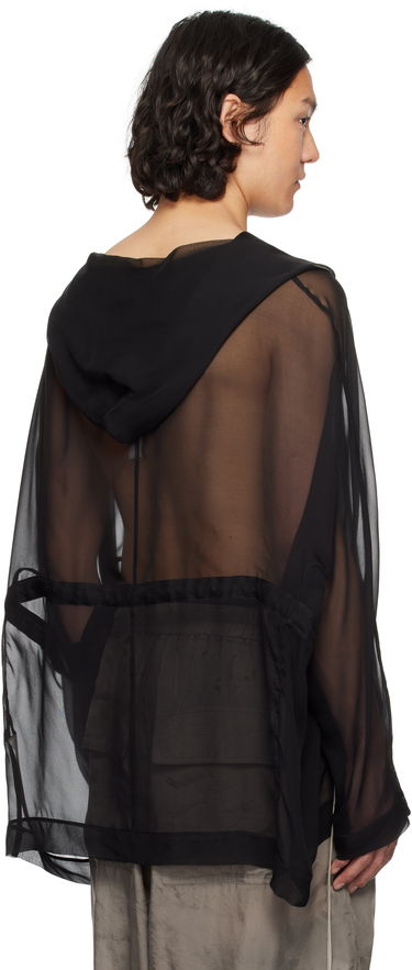 Sveter Rick Owens Rick Owens Hollywood Hooded Tunic Čierna | RR01E5702 S, 2