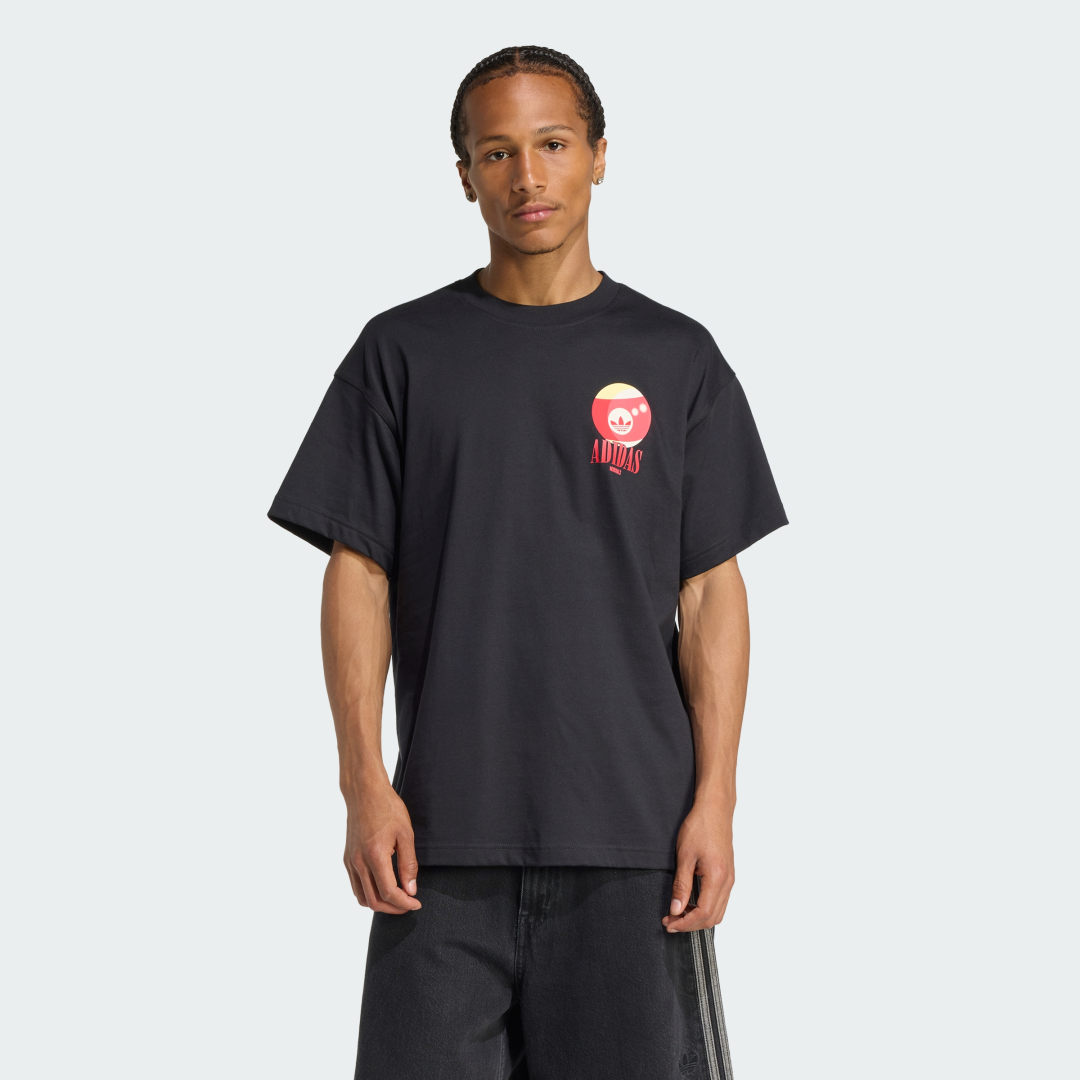 Tričko adidas Performance Billiards Graphic T-Shirt Čierna | KQ7316, 0