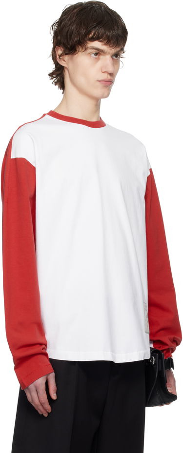 Tričko Jacquemus Jacquemus La Croisière Baseball Long-Sleeve T-Shirt Biela | 25E255JS299-2003, 4