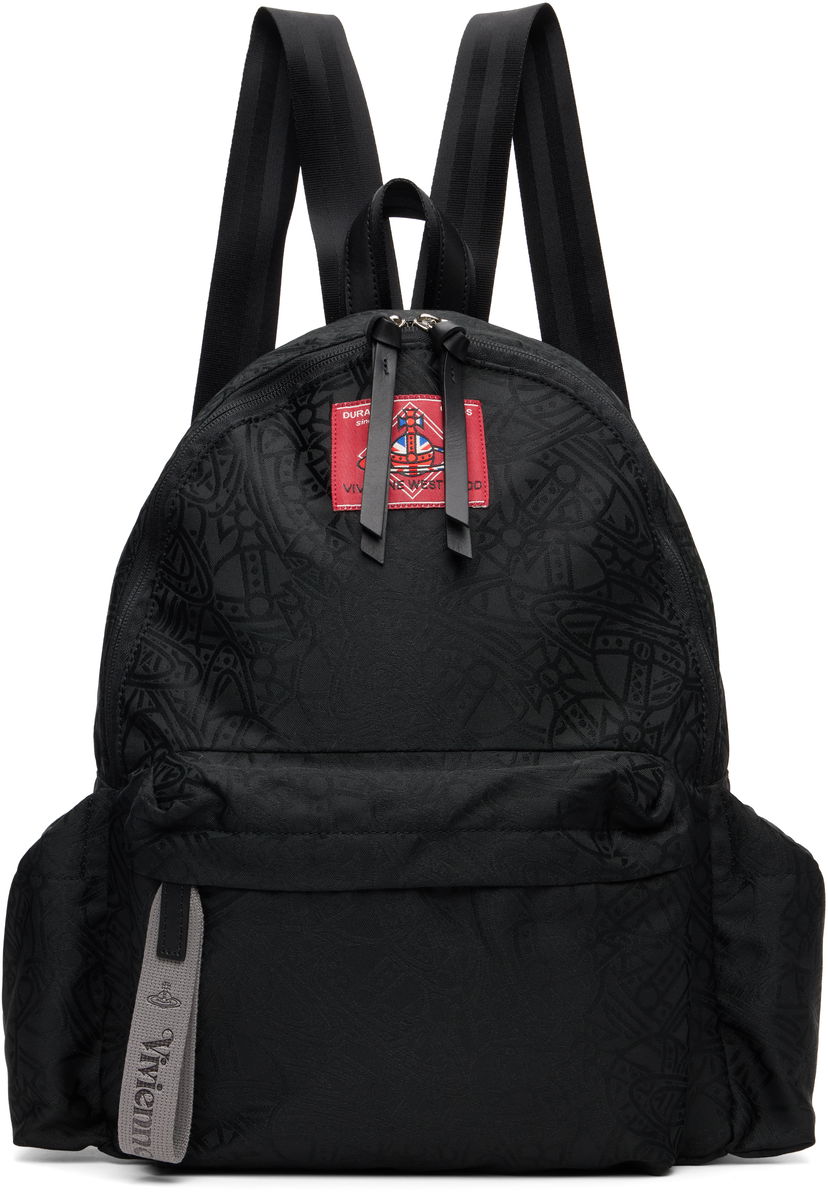 Batoh Vivienne Westwood Vivienne Westwood Tangled Orb Jacquard George Backpack Čierna | 4A020006U-W016Q-