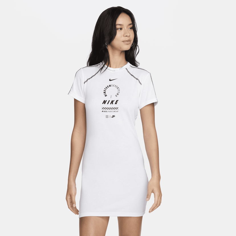 Šaty Nike Sportswear Dress Biela | HF5955-100