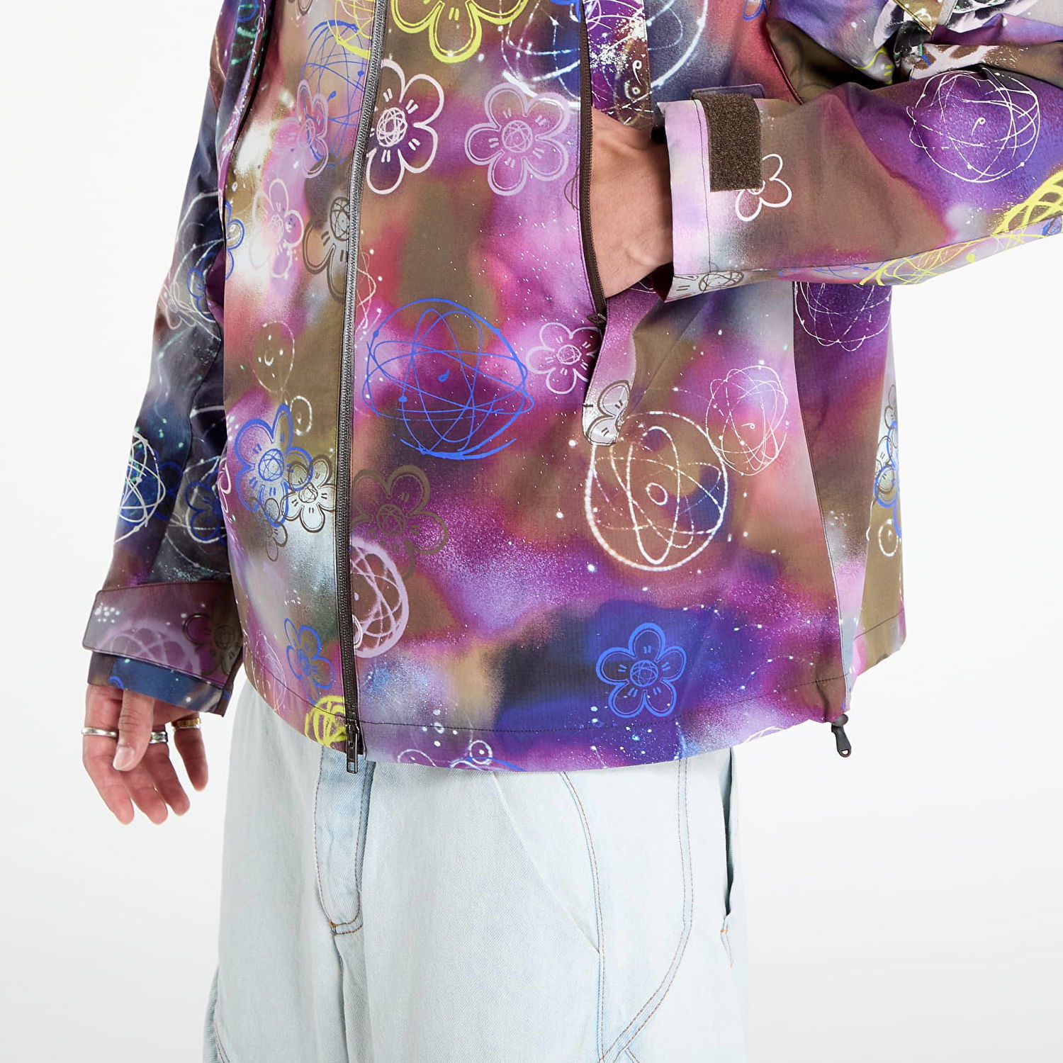 Vetrovka KENZO KENZO x FUTURA 2000 Short Windbreaker Rôznofarebný | FF65BL1779ND.50, 1