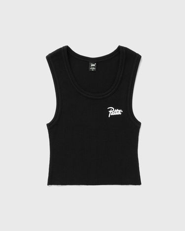 Tielko Patta Cropped Waffle Tank Top Čierna | POC-BF24-8010-363-0004-001, 0