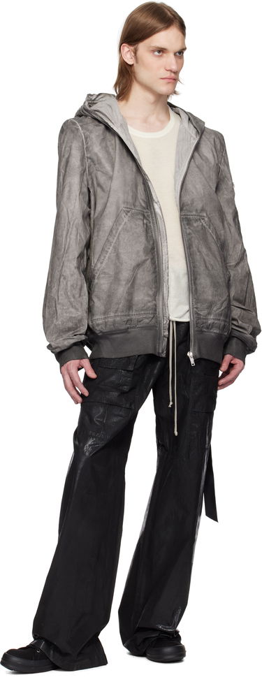 Cargo nohavice Rick Owens Rick Owens DRKSHDW Hollywood Creatch Wide Drawstring Cargo Pants Čierna | DU01E3394 PF, 3