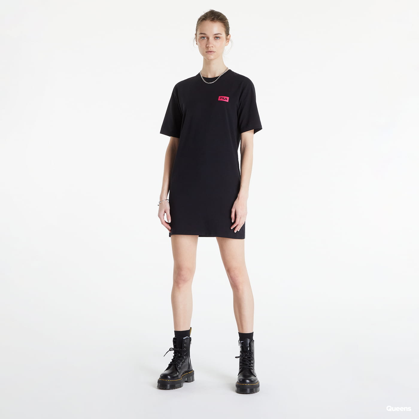 Šaty FILA Barletta Loose Tee Čierna | FAW0132-blck, 0
