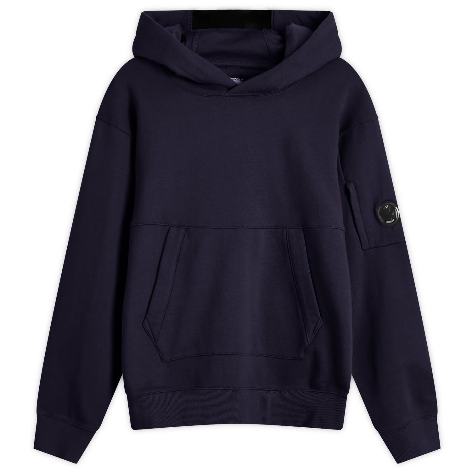 Mikina C.P. Company Diagonal Raised Lens Hoody Čierna | CMSS024A-005086W-888, 0