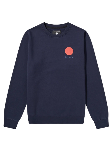 Mikina EDWIN Japanese Sun Crew Sweat Navy | I028969-NYB67