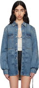 Rick Owens DRKSHDW Hollywood Denim Overshirt