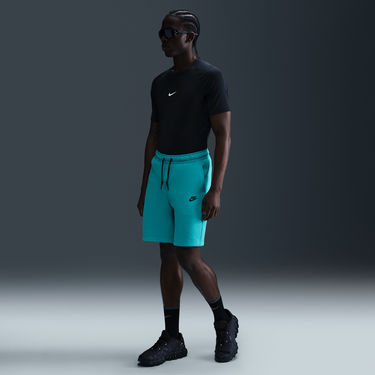 Šortky Nike Sportswear Tech Fleece Shorts Tyrkysová | FB8171-345, 0